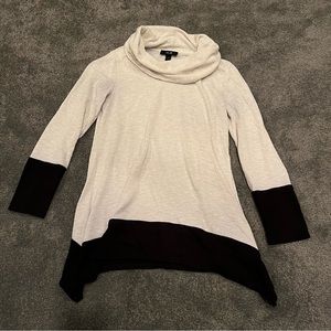 AGB cowl neck sweater tunic lightweight